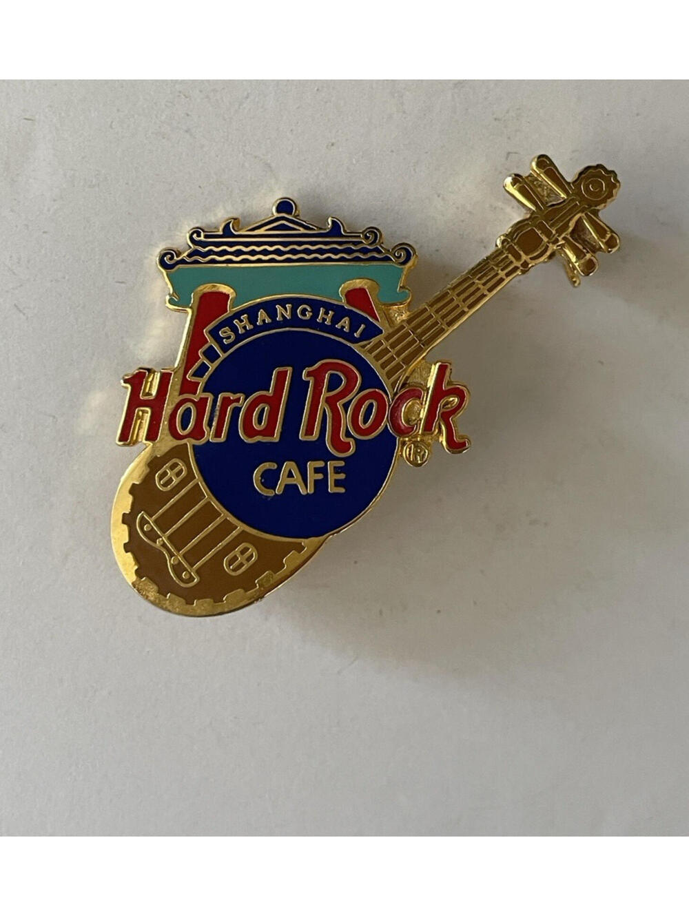 Hard Rock Cafe Pipa Pin Shangai Pin